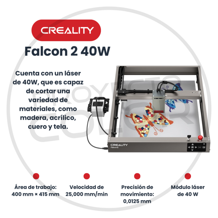 Creality Grabadora Laser Falcon2 40W - Imagen 2