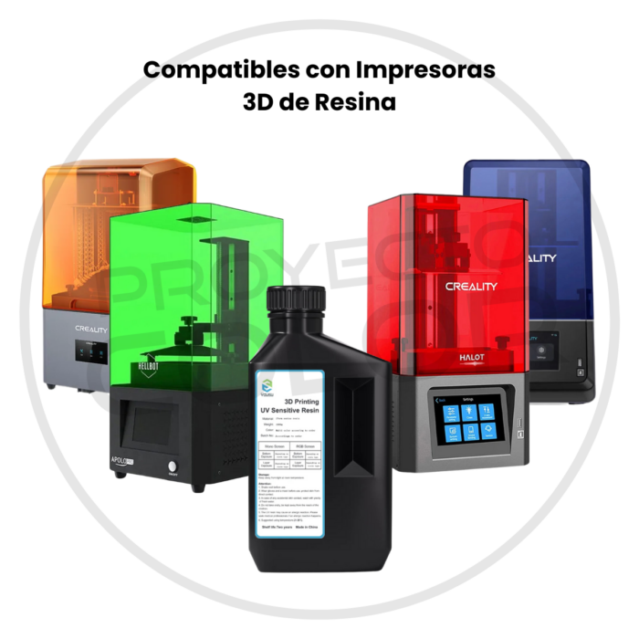 Resina UV Colores Metálicos YOUSU 1kg - Imagen 10