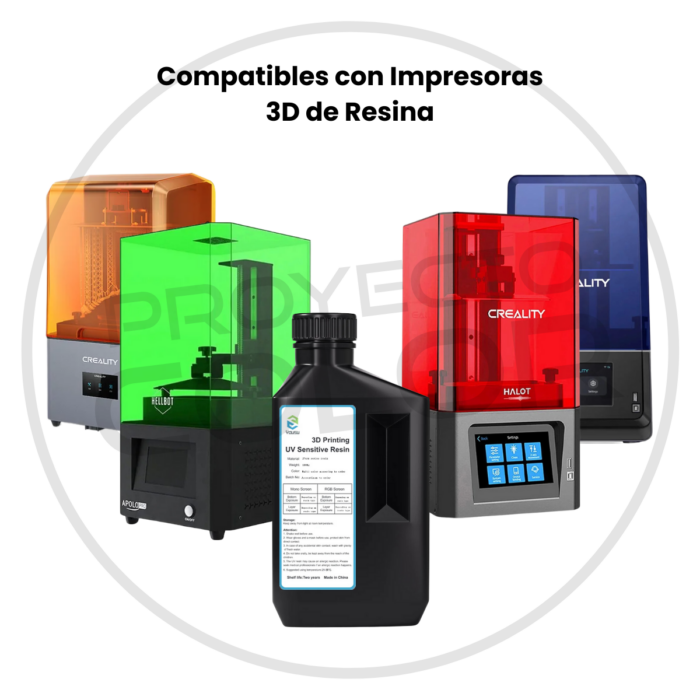 Resina UV Doble Color YOUSU 1kg - Imagen 10