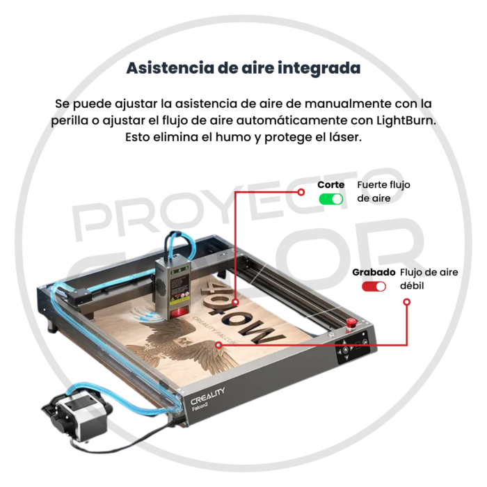 Creality Grabadora Laser Falcon2 40W - Imagen 5